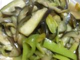 茄子炒辣椒