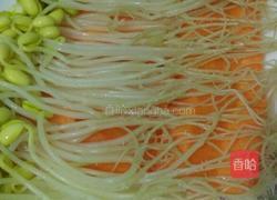 黄豆芽蒸肉的做法图解4
