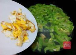 苦瓜荷包蛋汤的做法图解6