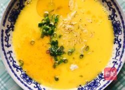 虾皮鸡蛋羹的做法图解2