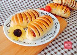 全麦豆沙面包卷的做法图解15