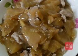 咸菜炒肉的做法图解5