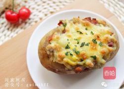 鸡蛋培根烤土豆！土豆的高颜值逆袭！的做法图解13