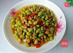 毛豆米烧肉的做法图解9