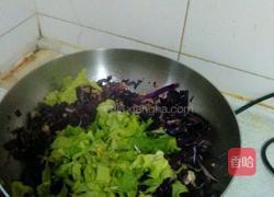 鸡丝紫甘蓝的做法图解4