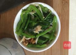 桃仁菠菜的做法图解7