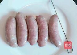 香煎台式香肠的做法图解1