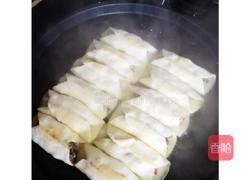 香葱猪肉锅贴～的做法图解6