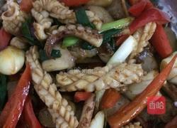 酱爆鱿鱼的做法图解3