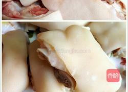 花生炖猪蹄的做法图解1