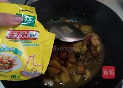 五味土豆焖肉 的做法图解10