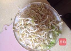 肉丝豆芽菜的做法图解3