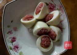 鸡蛋蒸丸子的做法图解3