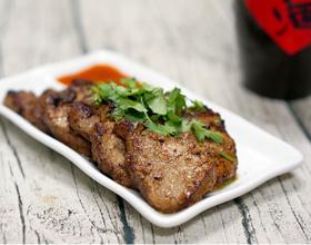 洋葱煎猪颈肉[图]