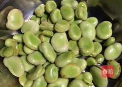 剁椒蚕豆肉片的做法图解2