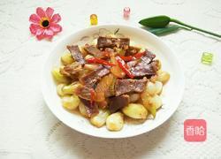 葱头炒腊肉的做法图解8