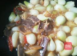 葱头炒腊肉的做法图解6