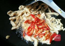 鸡肉炒蒜苔的做法图解5