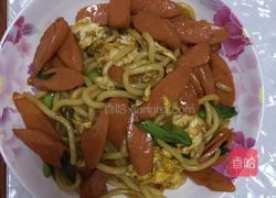 炒乌冬面的做法图解6