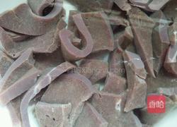 猪肝番茄汤的做法图解2