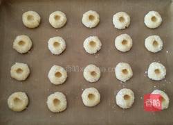 椰香果酱小饼干的做法图解8