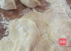 槐花饺子的做法图解3