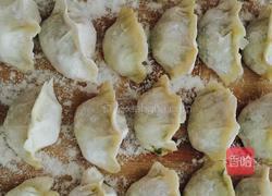 槐花饺子的做法图解4