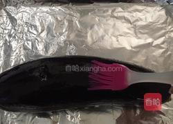 孜然蒜香烤茄子的做法图解2