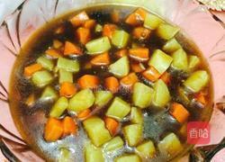 土豆红萝卜打卤面的做法图解7