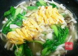 双菇双蛋汤的做法图解9