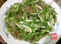 香葱炒粉纤的做法图解5