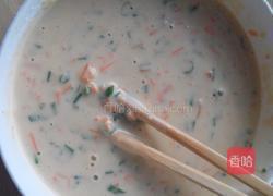 胡萝卜鸡蛋饼的做法图解3