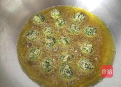 茼蒿丸子的做法图解7