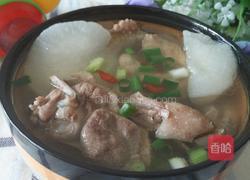 鸭肉萝卜汤的做法图解6