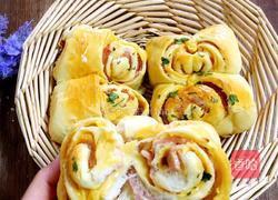 芝士培根面包卷的做法图解11