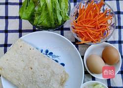 五分钟彩色卷饼的做法图解1