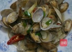 蒜香花蛤的做法图解6