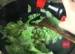 手撕茴子白（清炒）的做法图解7