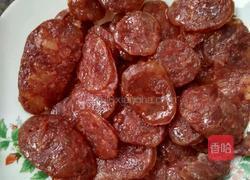 杏鲍菇炒腊肠的做法图解2