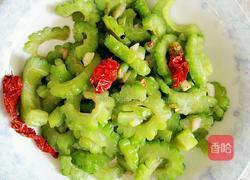 清炒苦瓜的做法图解3