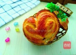 心心相印椰蓉面包的做法图解21