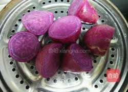 紫薯糕的做法图解2