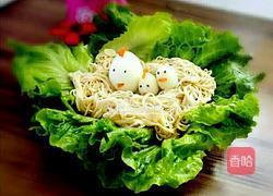 鸟巢的做法图解5