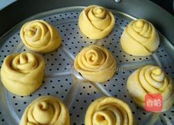 南瓜玫瑰卷的做法图解5