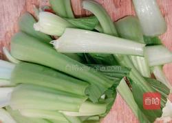 炝油菜的做法图解3