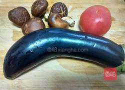 家常烧茄子的做法图解1