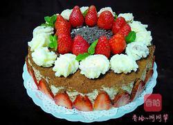 草莓鲜奶油蛋糕的做法图解40