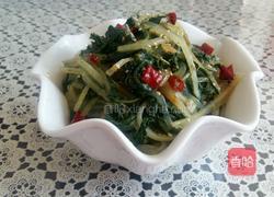 陕北特色-调苦菜的做法图解6