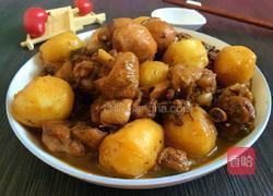 土豆炖鸡块的做法图解9