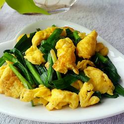 鸡蛋炒韭菜的做法[图]